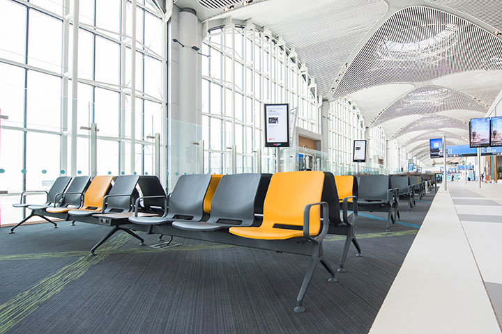 World’s Largest Airport Welcomes Passengers with Eon Terminal Seats