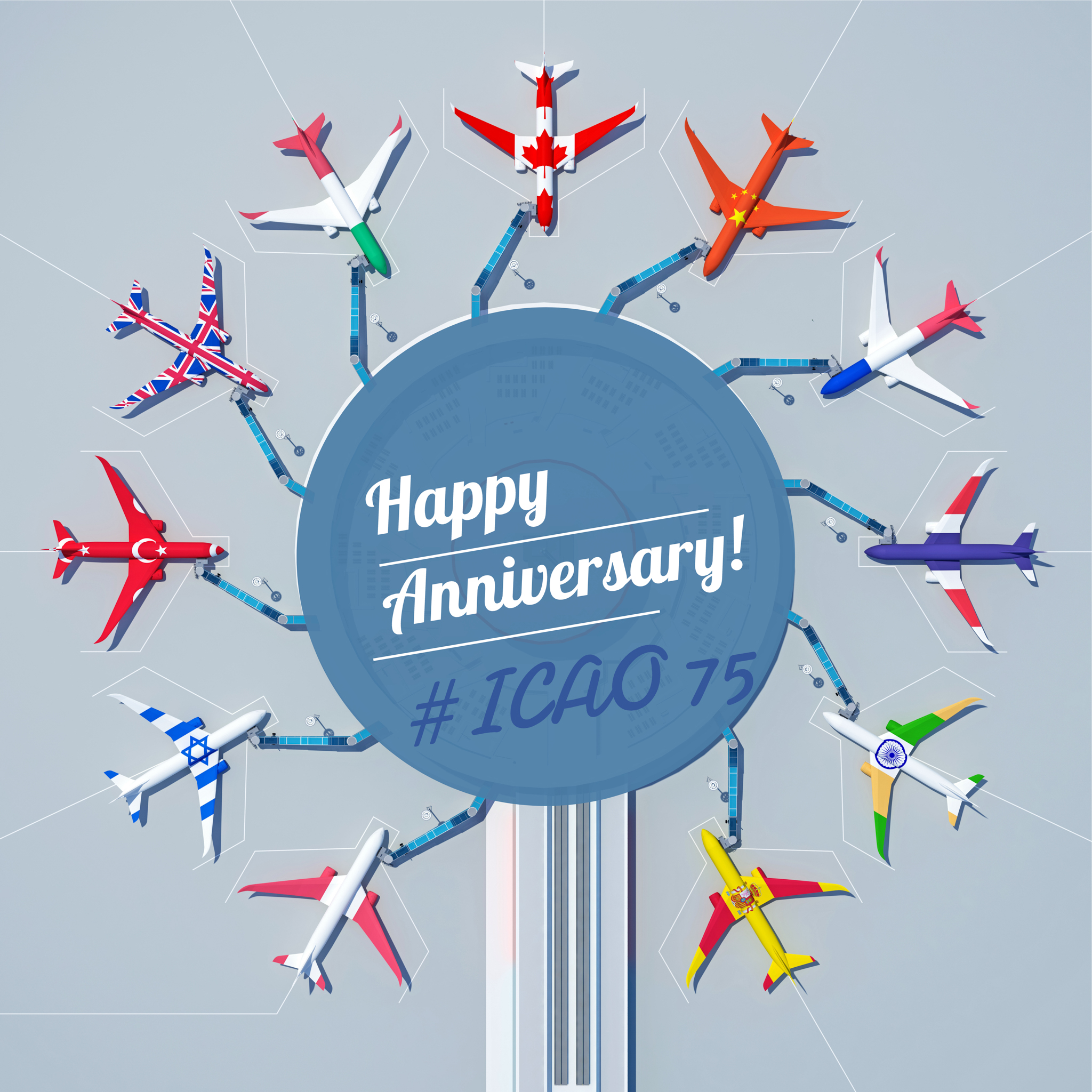 ICAO is Celebrating 75th Anniversary!