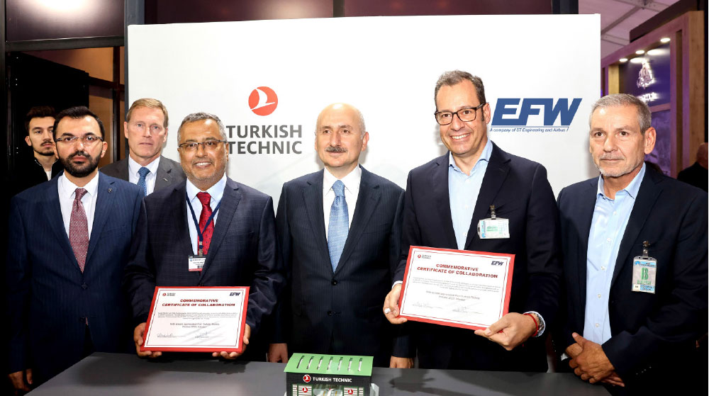 EFW and Turkish Technic to Collaborate on A330P2F Conversions