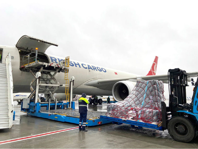 Turkish Cargo Transports Ukrainan Sich-2-30 Earth Observation Satellite to Miami for its Launch
