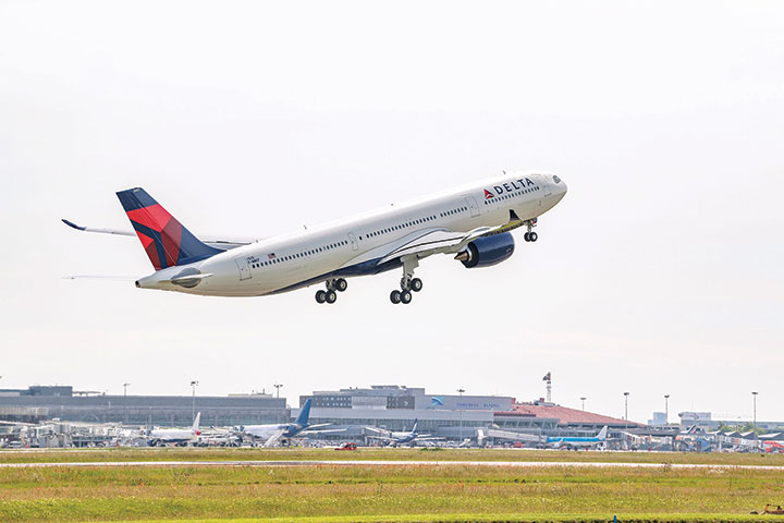 Maiden Flight of Delta Air Lines First A330neo Aircraft