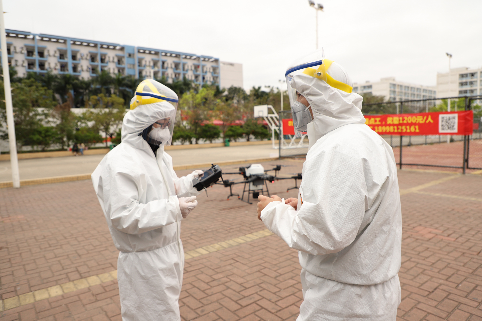 Çin – Koronovirüsünün Yayılmasını Önlenmek için Drone Teknolojilerden Yararlanıyor