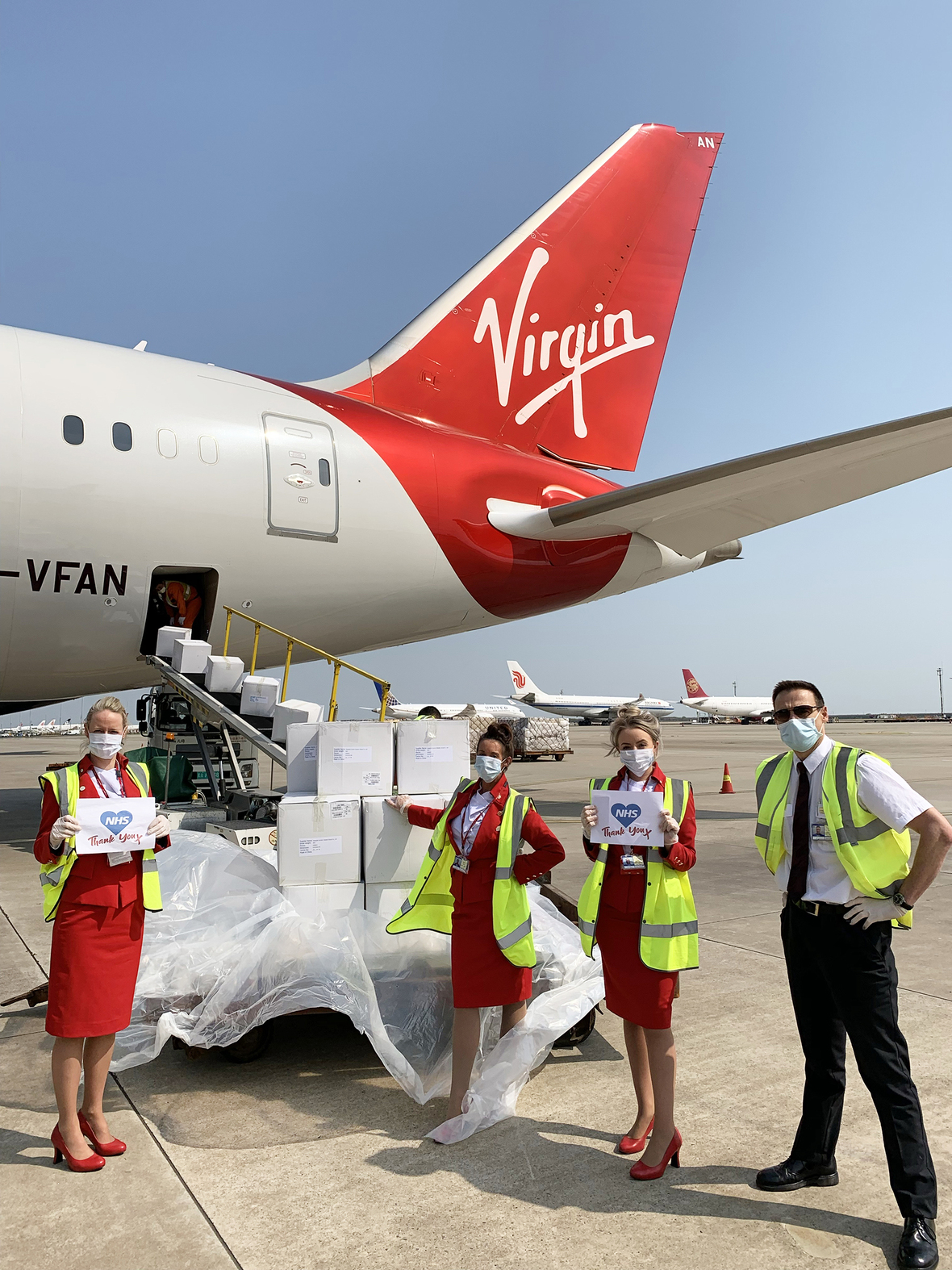Virgin Atlantic is keeping global supply chains running and transporting essential supplies around the world
