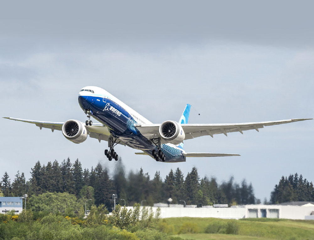 Boeing has Accomplished the First Flight of the Second 777X 