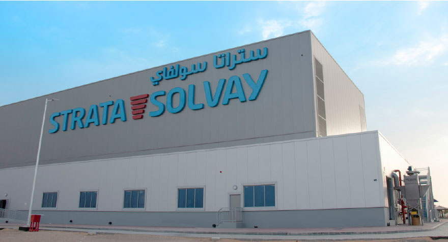 Strata Completes Construction of its Joint Venture Facility with Solvay in Al Ain