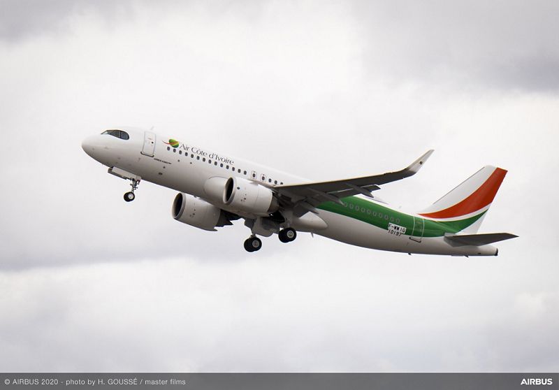 Air Côte d’Ivoire Receives Its First Airbus A320neo