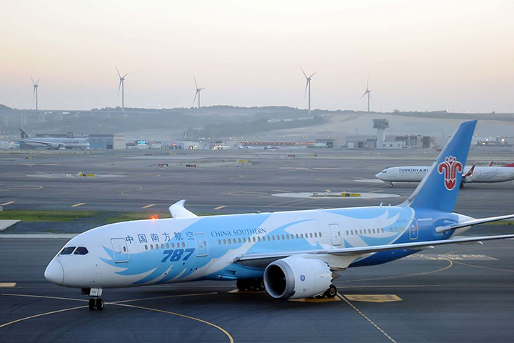China Southern Airlines Begins Flight from
Wuhan to İstanbul Airport 